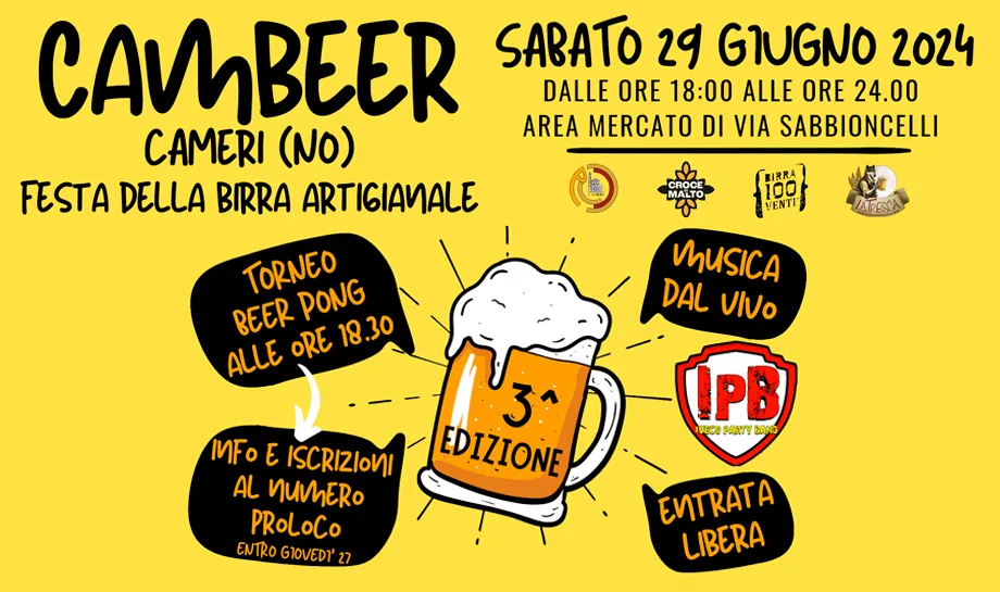 Cambeer Festa della Birra | Sagritaly