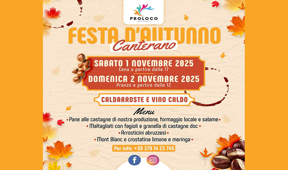 Festa d'Autunno Canterano | Sagritaly